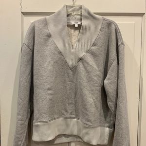 Agolde Klara tipped v neck sweater